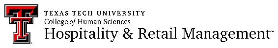 Texas Tech University_Hospitality & Retail Management